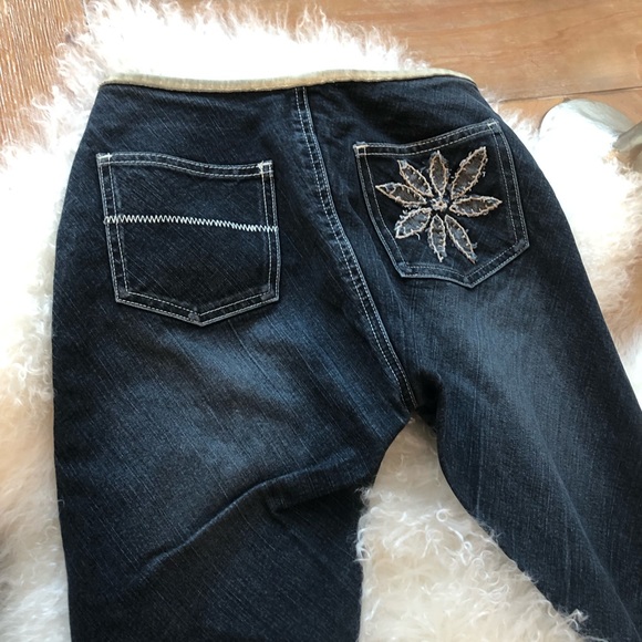 GC Vintage Rare Pelle Pelle womens dark denim jeans in SZ 27!! - Picture 4 of 9